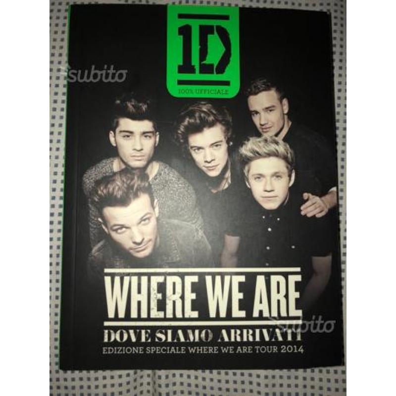 Where we are One Direction libri ufficiale